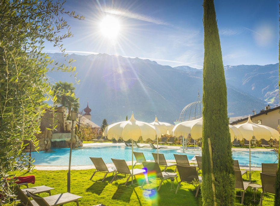 Luxuriöses 5-Sterne-Wellnesshotel Südtirol, Naturns