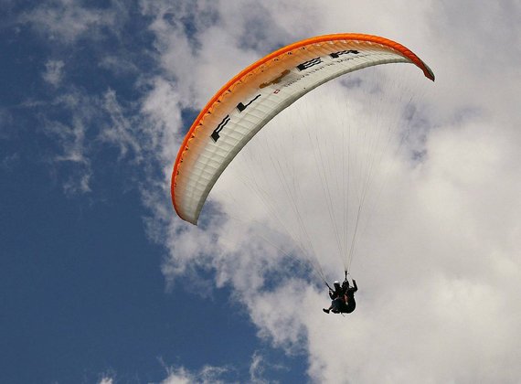 Paragleiten im Urlaub Südtirol - Aktivhotel Naturns