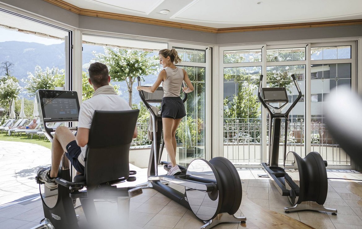 Aktivhotel bei Meran: Fitness im Urlaub in Südtirol