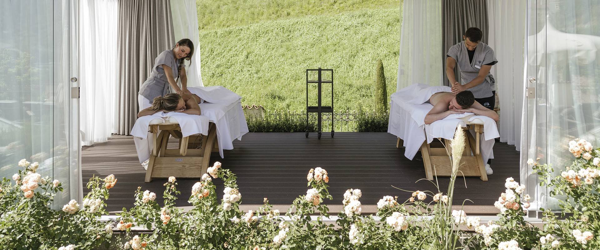 5-Sterne-Hotel mit Garten Südtirol ►Outdoor Behandlungen