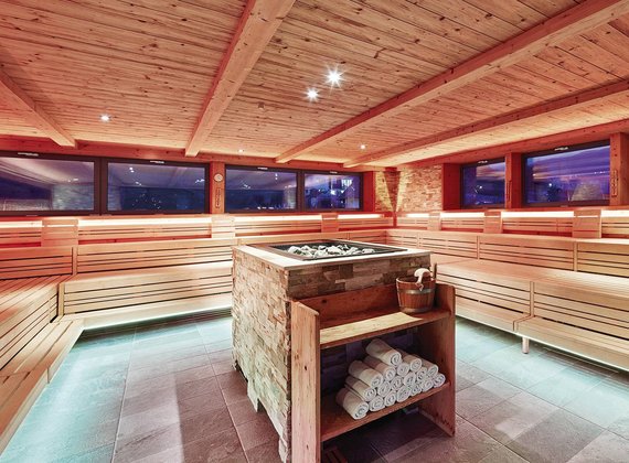 Hotel Spa ► adults-only I Sauna Tower at Preidlhof