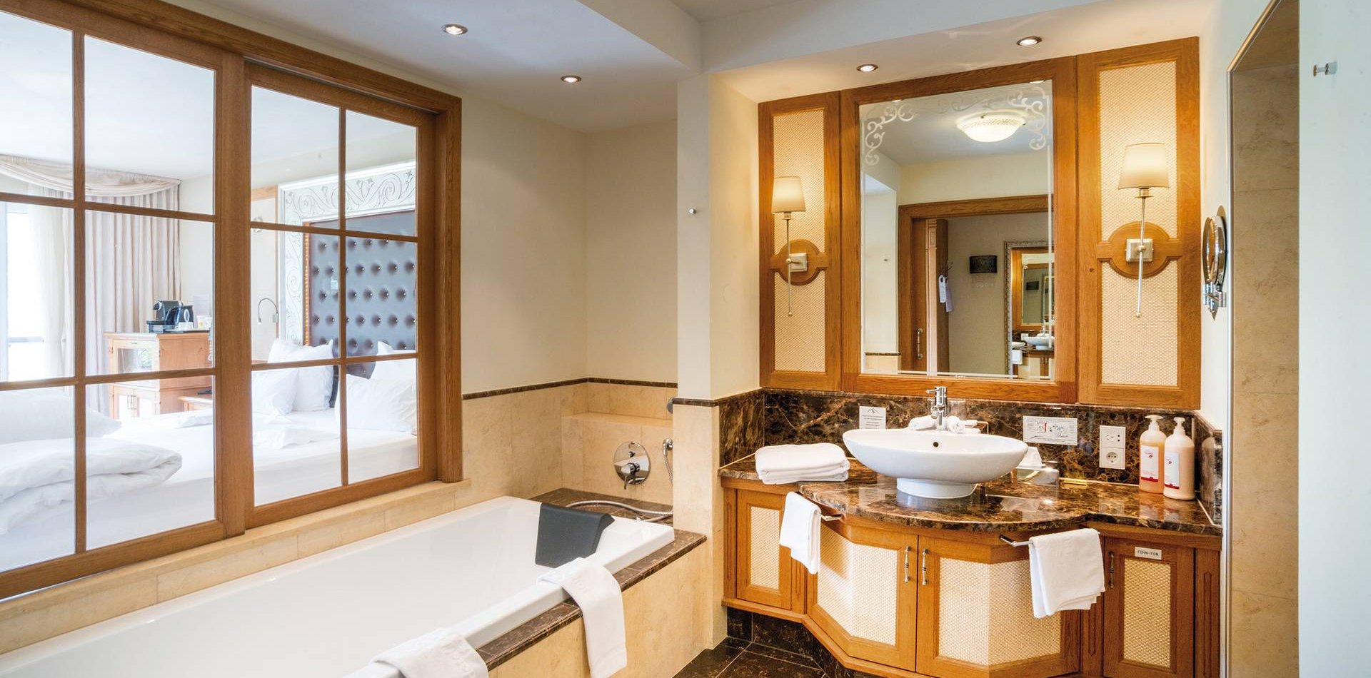 Your suite at the wellness and spa hotel, Italy