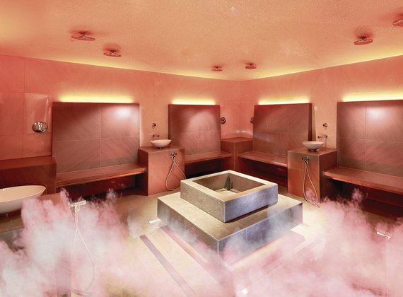 Luxus-Hotel mit Sauna Südtirol, Saunalandschaft