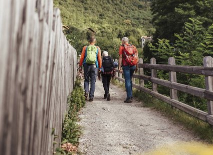 Wanderhotel in Südtirol - Wandern rund um Meran/Naturns