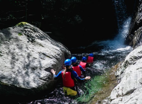 Canyoning im Südtirol-Urlaub, Meran und Umgebung erleben