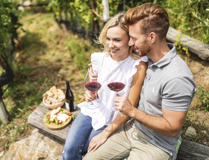 Weinurlaub Südtirol Naturns im Vinum Hotel bei Meran