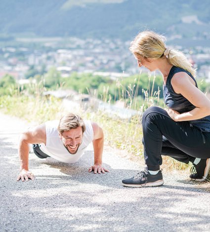 Aktivhotel bei Meran: Fitness im Urlaub in Südtirol