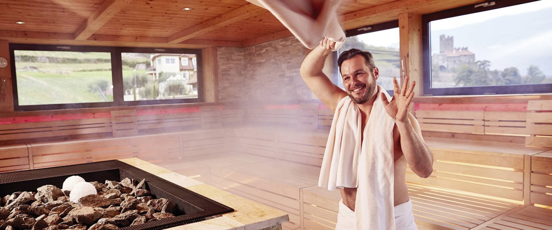 Hotel mit Saunalandschaft Südtirol, bei Meran, Naturns