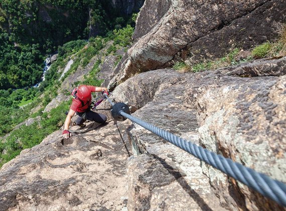 Kletterurlaub Meran - Naturns - Klettern im Vinschgau